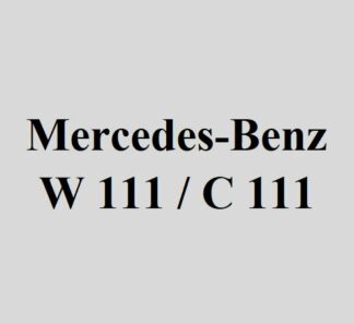 Mercedes-Benz W111 C111
